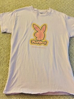 Playboy Pastel Pink Graphic Tee